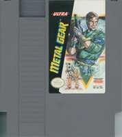 Free download Metal Gear [NES-ME-USA] (Nintendo NES) - Cart Scans free photo or picture to be edited with GIMP online image editor